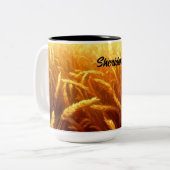 Tasse 2 Couleurs Champ de blé en été (Devant gauche)