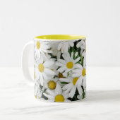 Tasse 2 Couleurs Champ de marguerites (Devant gauche)