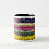Tasse 2 Couleurs Champ de tulipes (Centre)