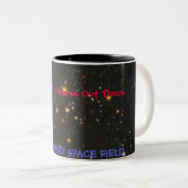 TASSE 2 COULEURS CHAMP D'ESPACE LOINTAIN DE HUBBLE (Devant droit)
