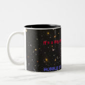 TASSE 2 COULEURS CHAMP D'ESPACE LOINTAIN DE HUBBLE (Gauche)