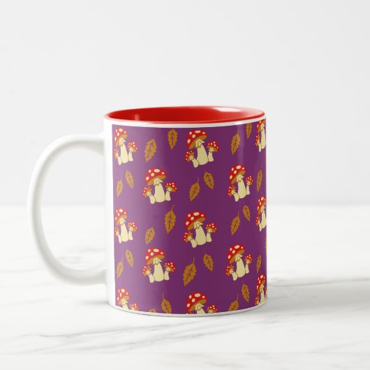Tasse 2 Couleurs champignon (Gauche)