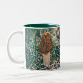 Tasse 2 Couleurs Champignon Morel Spring (Gauche)