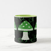 Tasse 2 Couleurs Champignon vert (Centre)