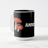 Tasse 2 Couleurs Champignons rouges (Devant gauche)