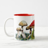 Tasse 2 Couleurs Champignons sauvages (Gauche)