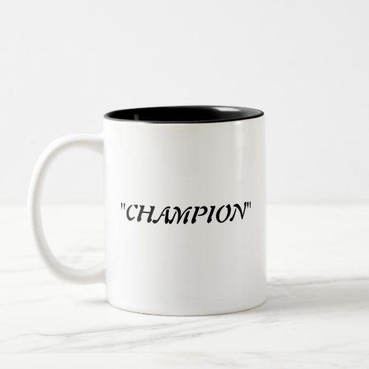 TASSE 2 COULEURS CHAMPION (Gauche)