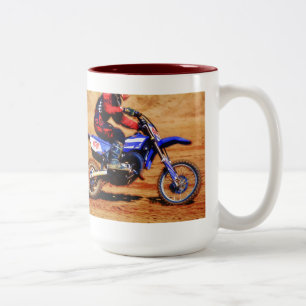 Tasse 2 Couleurs Champion Motocross Dirt-Bike Racer 4