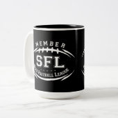 Tasse 2 Couleurs Championnat du monde de football (Devant gauche)