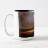 Tasse 2 Couleurs Champs de blé par van Ruisdael : (Gauche)