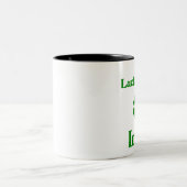 Tasse 2 Couleurs Chance de l'Irlandais avec des bébés (Centre)