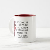 Tasse 2 Couleurs Chanson de 5h10 de Solomon (Devant gauche)