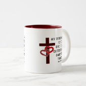 Tasse 2 Couleurs Chanson de 5h10 de Solomon (Devant droit)