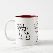 Tasse 2 Couleurs Chanson de la collection Best Friends (Gauche)