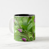 Tasse 2 Couleurs Chanson de Salomon 2:1 (Devant gauche)