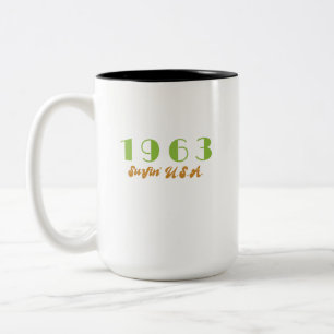 Tasse 2 Couleurs Chanson N°1 en 1963