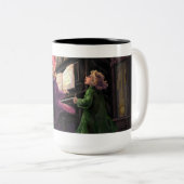 Tasse 2 Couleurs Chant de Noël le long (Devant droit)