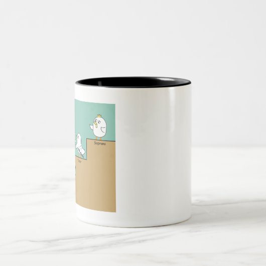 Tasse 2 Couleurs chanteur d'opéra (Centre)