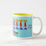 Tasse 2 Couleurs Chanukah<br><div class="desc">Chanukah joyeux</div>