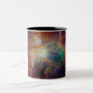 Tasse 2 Couleurs Chaos au coeur du composite Spitzer Hubble Orion