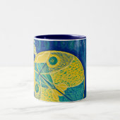 Tasse 2 Couleurs Chaos Primordial, 1906-1907 par Hilma af Klint (Centre)