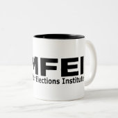 Tasse 2 Couleurs Chapeau MFEI (Devant droit)