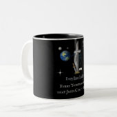 Tasse 2 Couleurs Chaque genou doit s'incliner (Devant gauche)