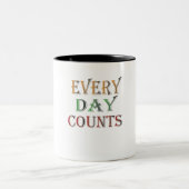 Tasse 2 Couleurs Chaque Jour Compte (Centre)