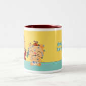 Tasse 2 Couleurs Chaque papa a son jour ! (Centre)