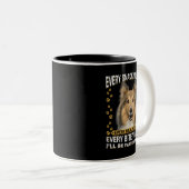 Tasse 2 Couleurs Chaque Snack Vous Faites Drôle Sheltie Chien Maman (Devant droit)