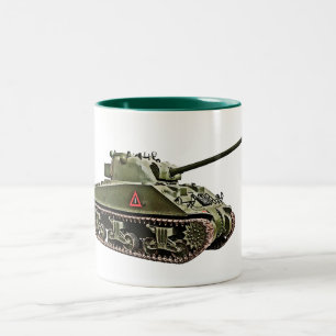 Tasse 2 Couleurs Char Sherman VC Firefly