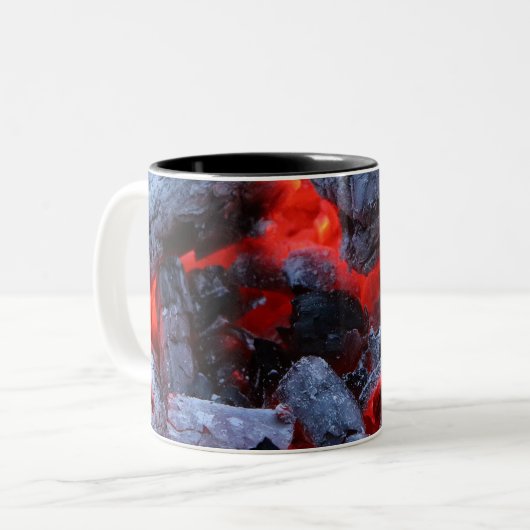 Tasse 2 Couleurs Charbons chauds (Devant gauche)