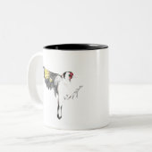 Tasse 2 Couleurs Chardonneret (Devant gauche)