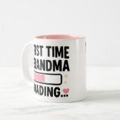 Tasse 2 Couleurs Chargement de grand-mère première fois (Devant gauche)