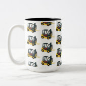 Tasse 2 Couleurs Chariot élévateur à fourche (Gauche)