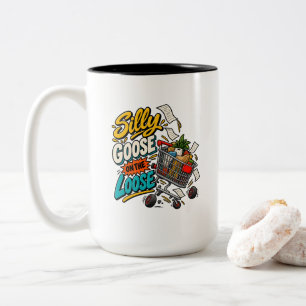 Tasse 2 Couleurs Chariot Fou En Liberté Chaos Drôle