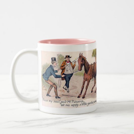 Tasse 2 Couleurs Charles Dickens (Gauche)