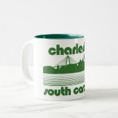 Tasse 2 Couleurs Charleston, Caroline du Sud (Devant gauche)