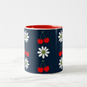Tasse 2 Couleurs Charme Cerise Daisy (Centre)