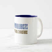 Tasse 2 Couleurs Charme d'épidémiologues (Devant droit)