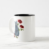 Tasse 2 Couleurs Chartreux mi Rose (UE) (Devant gauche)