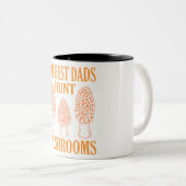Tasse 2 Couleurs Chasse aux champignons Dads Morels Chasse Mycologu (Devant droit)