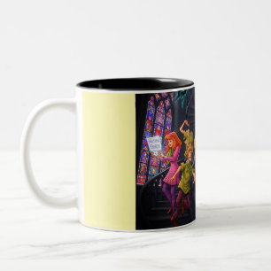Tasse 2 Couleurs Chasse aux fantômes gothiques