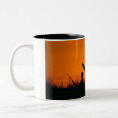 Tasse 2 Couleurs Chasse avec papa (Gauche)