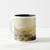 Tasse 2 Couleurs Chasse de Buffalo, bordure, c.1832 (Devant gauche)