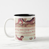 Tasse 2 Couleurs Chasse de cerfs communs (Gauche)