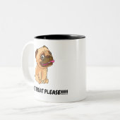 TASSE 2 COULEURS CHASSE DE CHIEN (Devant gauche)