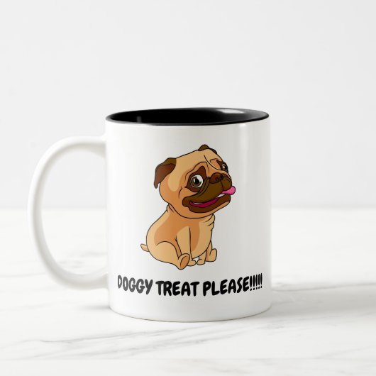 TASSE 2 COULEURS CHASSE DE CHIEN (Gauche)