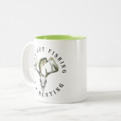 Tasse 2 Couleurs Chasse Pêche (Devant gauche)