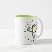 Tasse 2 Couleurs Chasse Pêche (Devant droit)